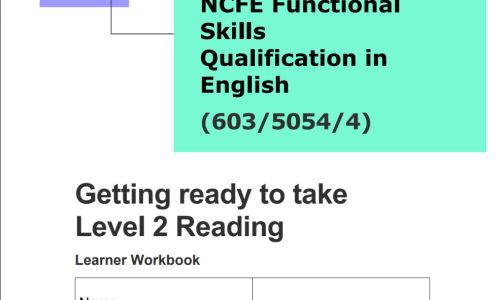 L2 English Reading Learner Workbook Version 2.0 2024/25
